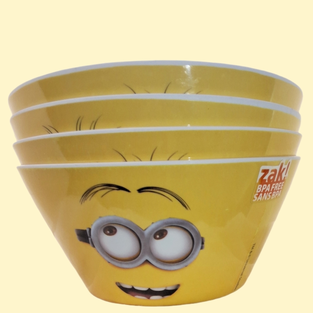Yellow Minions Party Bowls